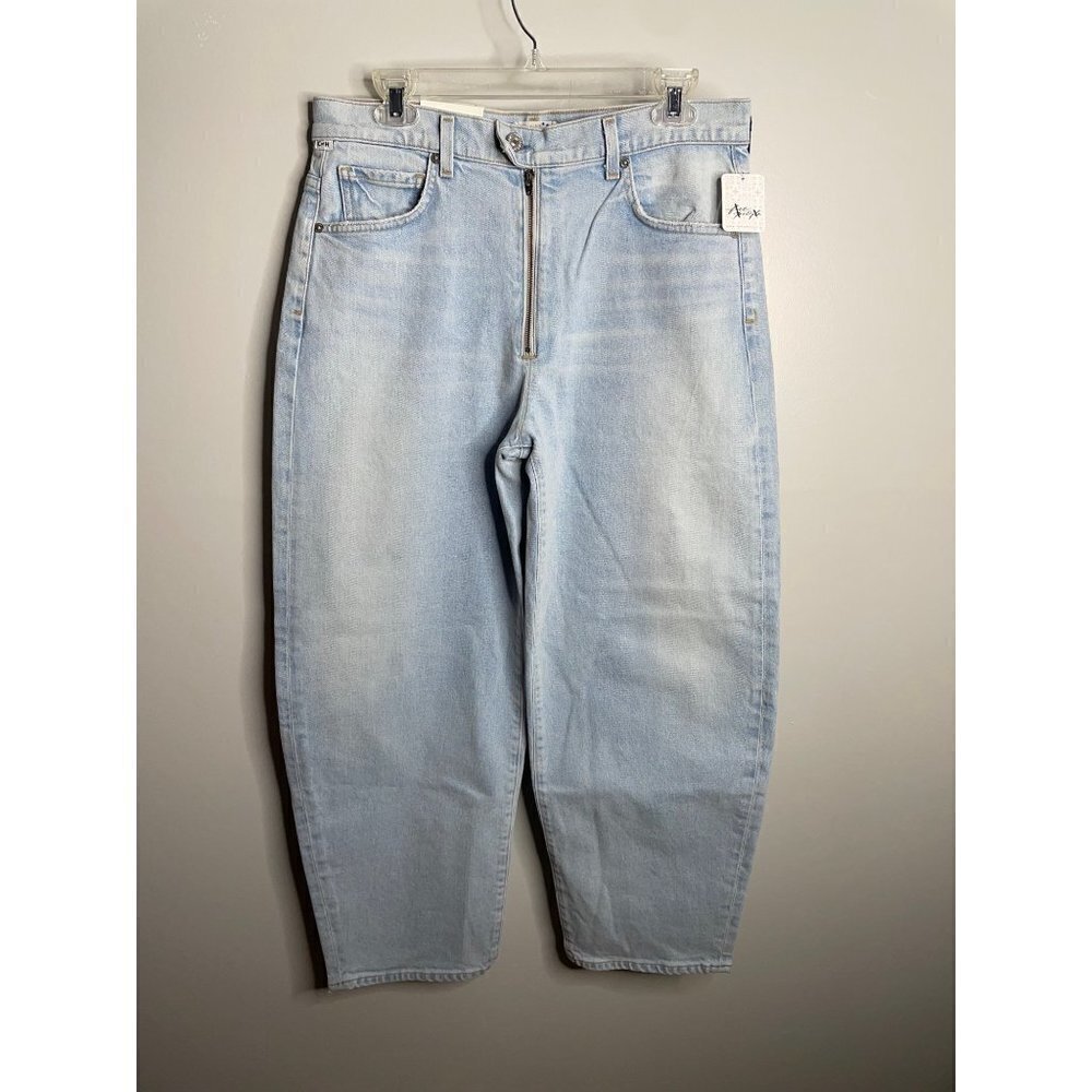 CITIZENS OF HUMANITY CALISTA Exposed Zip Fly Curve Jean in SPRITZER Size 30 NWT - Picture 5 of 9